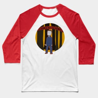 Michael Myers Parody Baseball T-Shirt
